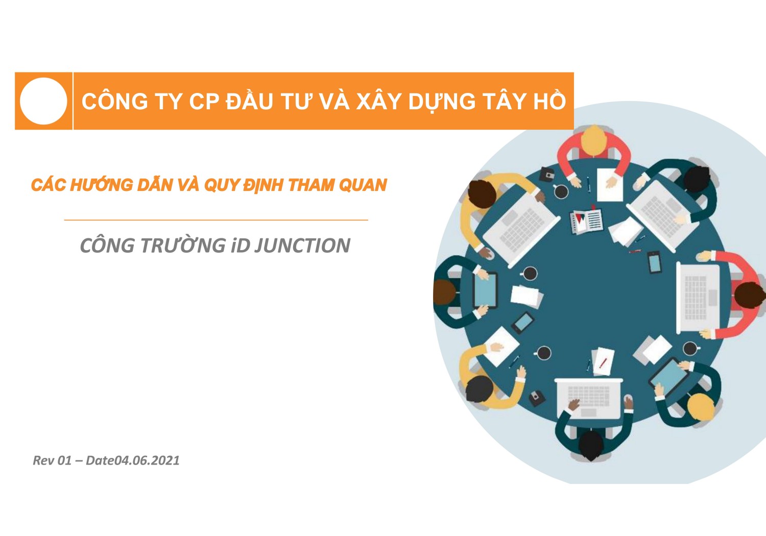 Hướng dẫn quy định tham quan công trường ID Junction tại Long Thành