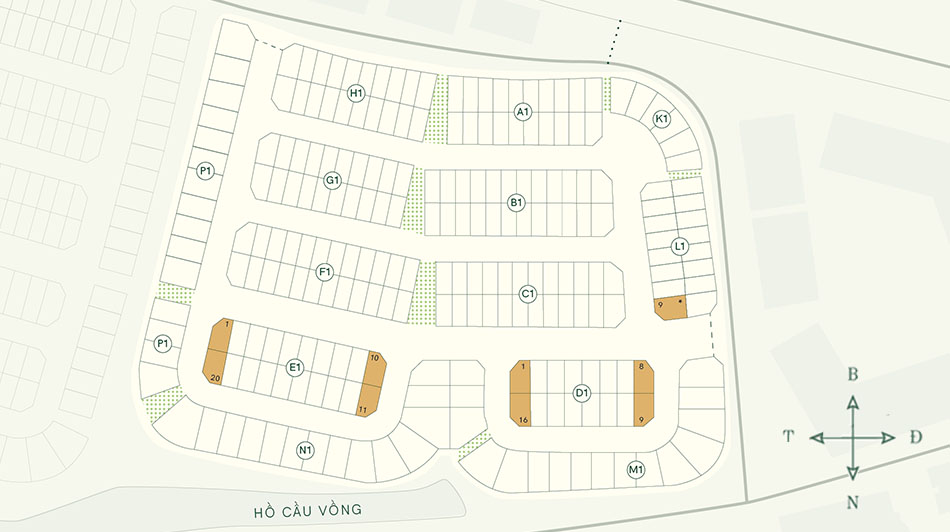 Mặt bằng The Spring+  